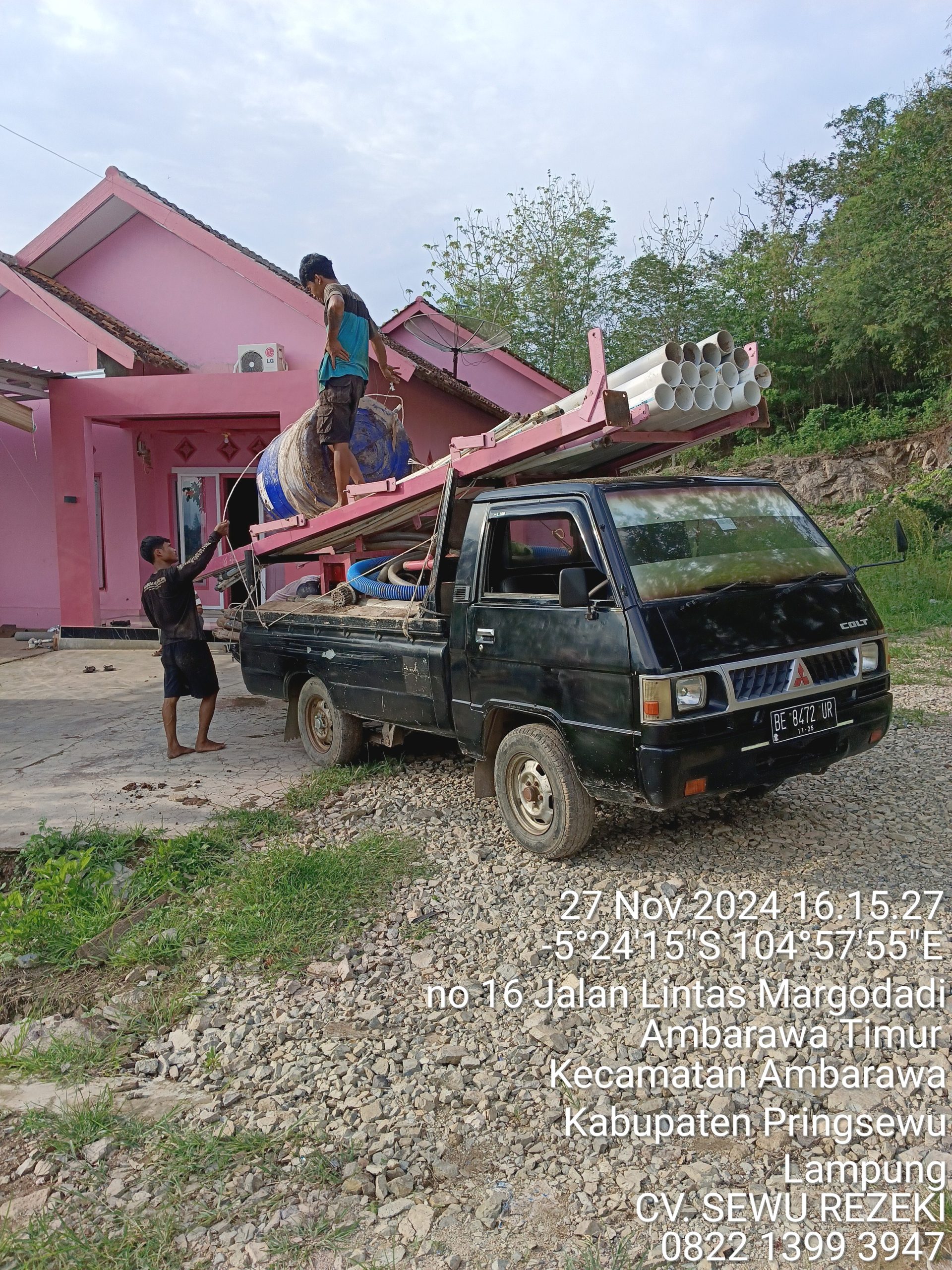 CV. SEWU REZEKI Jasa Sumur Bor Pringsewu Lampung